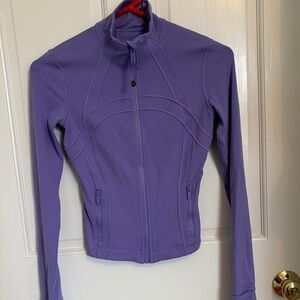 Lululemon Women's Lavender “Nulu” Define Cropped Jacket